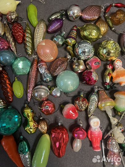 Елочные игрушки СССР