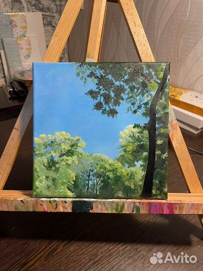 Картина маслом на холсте