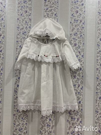 Крестильный набор для девочки 80