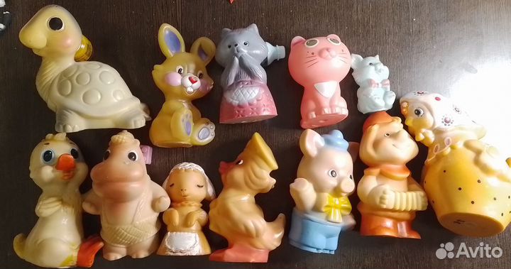 Резиновые игрушки СССР