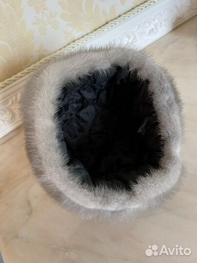 Шапка норковая женская