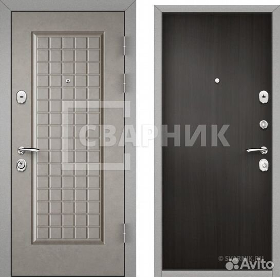 Входная дверь в дом. Установка. Бесплатный замер