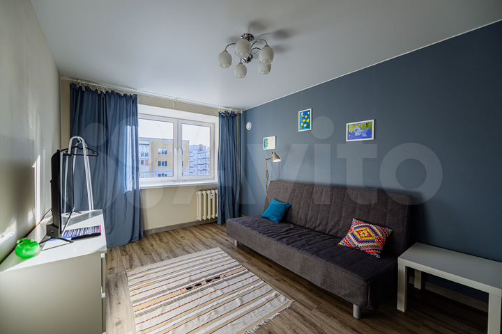 1-к. квартира, 37 м², 8/9 эт.