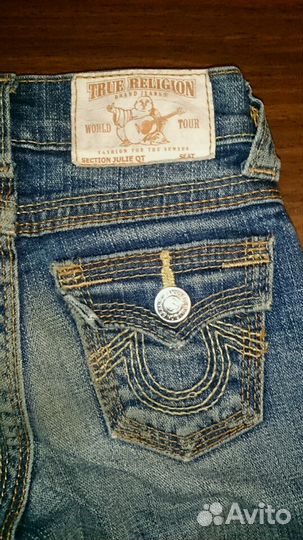 Джинсы Truereligion на 3-4года