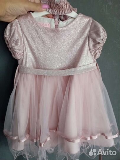 Платье для девочки праздничное 86