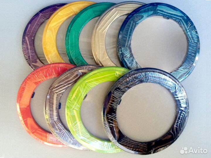 Круглые рамки со стеклом, 9 диаметров