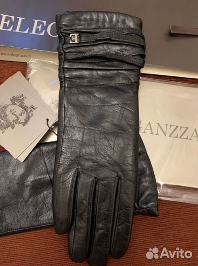 Перчатки новые женские Италия размер 6.5