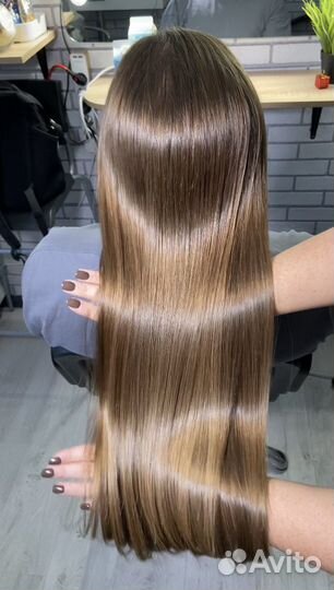 Кератиновое выпрямление, ботокс, уходы для волос