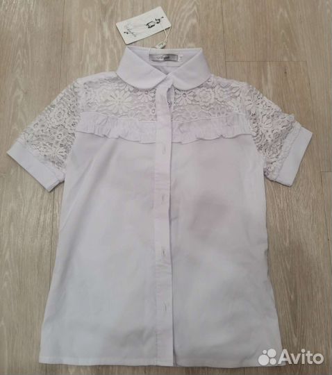 Школьная блуза для девочки новая