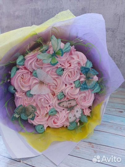 Цветы из зефира