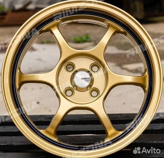 Литой диск advan R15 4x100