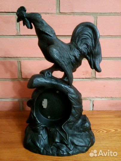 Антикварные каминные часы 