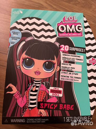 Куклы LOL OMG Sweets Fashion и Spicy Babe. Новые