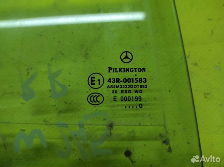 Стекло заднее правое Mercedes-Benz B-Class W245