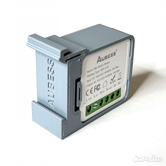 Крепление для умного WI-FI реле aubess