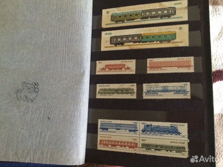 Альбом марок без печатей