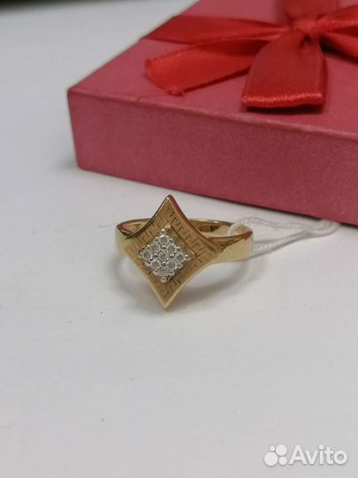 Золотое кольцо проба 585 Арт.004261840123