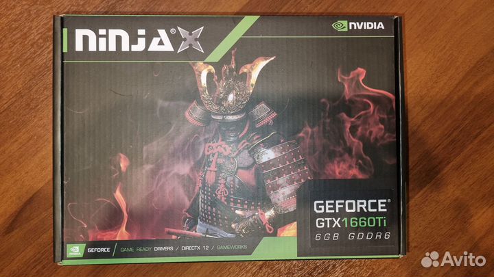 Видеокарта Nvidia GTX1660Ti Sinotex Ninja