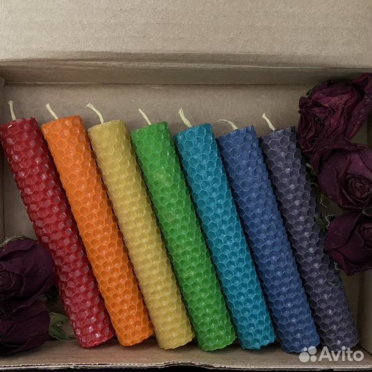 Свечи из вощины, программные свечи