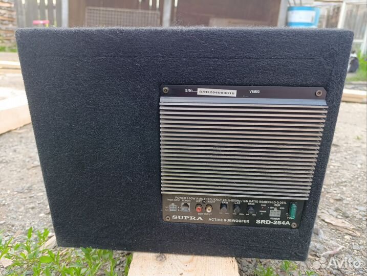 Сабвуфер активный, для истинных ценителей звука