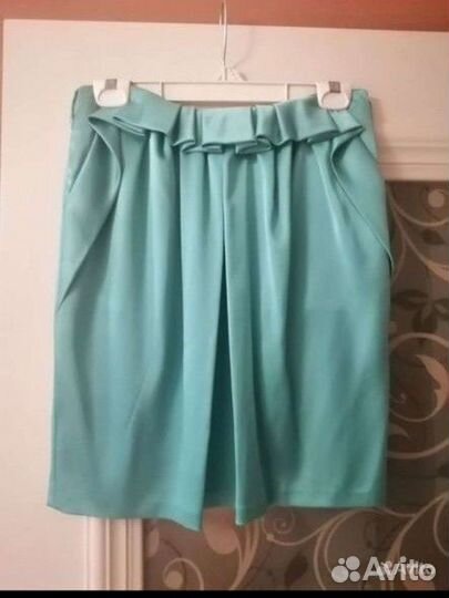 Юбка шёлк/атлас, moschino, обмен