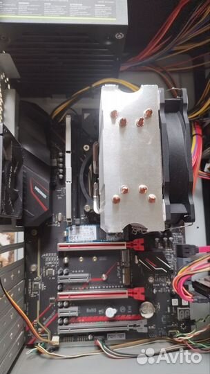 Комплект материнская плата + видеокарта