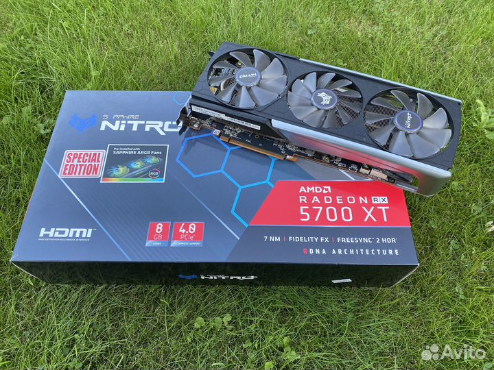 Видеокарта Sapphire 5700 XT Nitro+