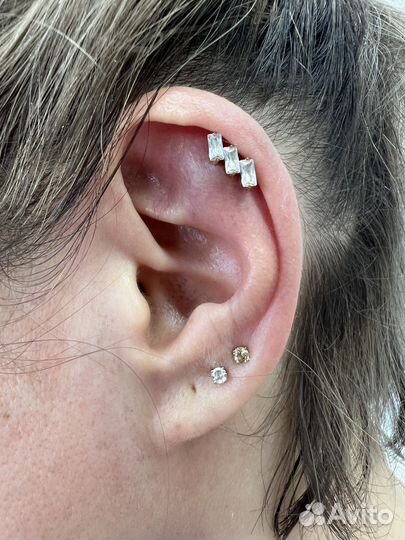 Прокол ушей по Системе-75, Пирсинг