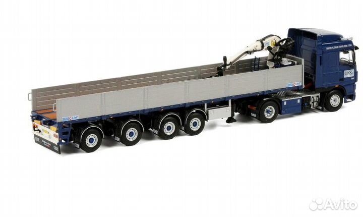 1/50 DAF SC Floor трал кран камневоз WSI раритет