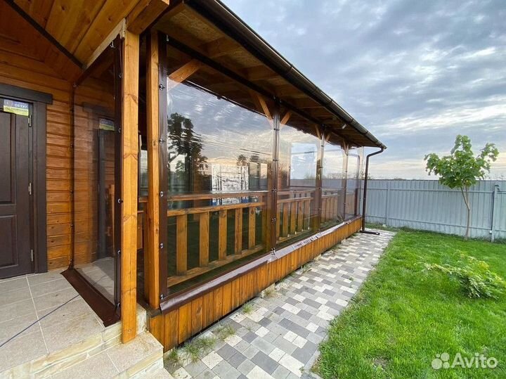 Мягкие окна для беседок и террас