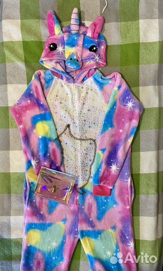 Пижама Кигуруми М (44-46) Единорог