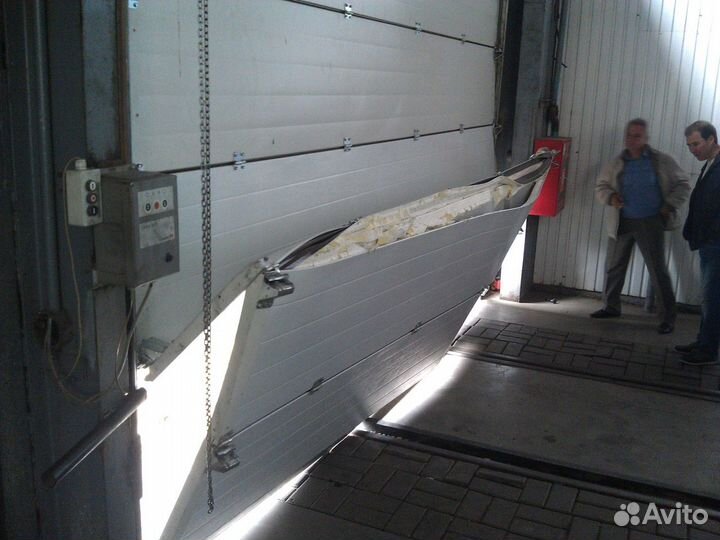 Ремонт секционных ворот/автоматических/рольставней