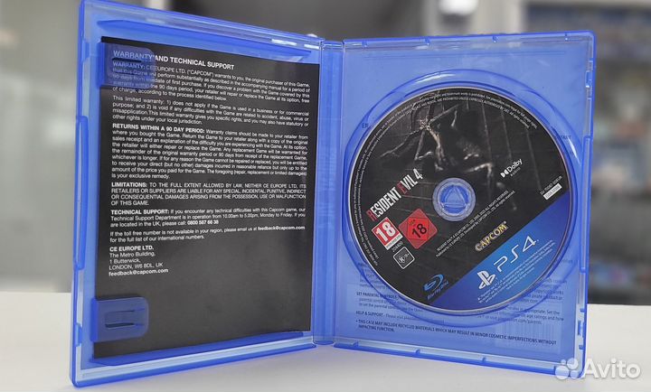 Resident Evil 4 remake (PS4, бу)