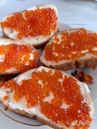 Икра красная 2023 горбуша, кета