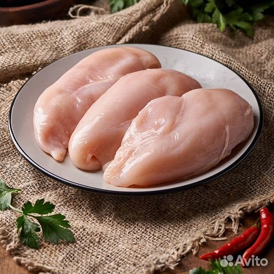 Филе грудки куриное 15 кг охлаждëнное в коробке