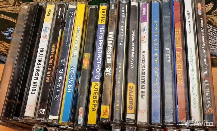 Компьютерные игры CD + ps