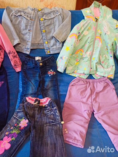 Вещи пакетом на девочку 2,5-4 года