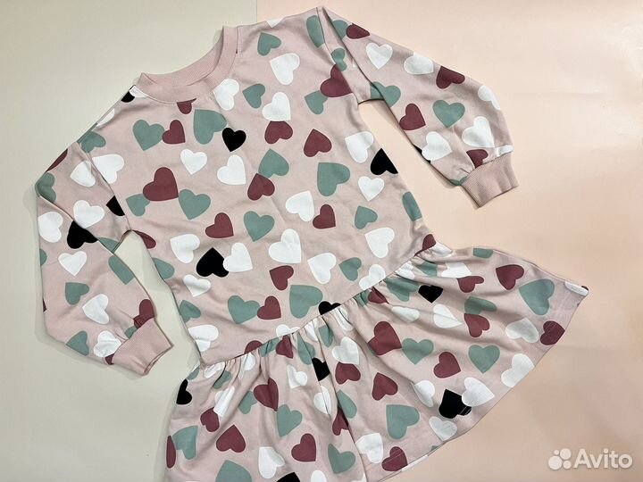 Платье туника для девочки hm новая 122/128 134/140