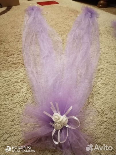 Свадебные украшения на машину