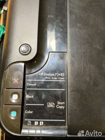 Принтер hp deskjet f2483