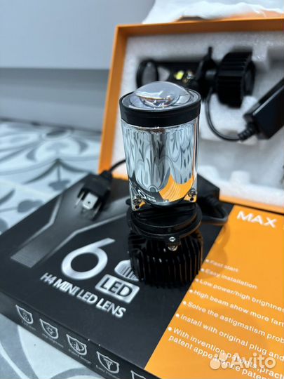 Светодиодные лампы h4 с линзой y6