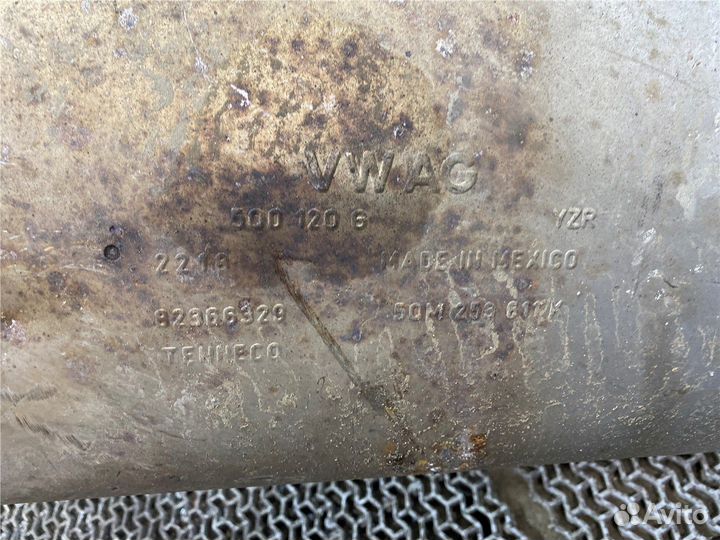 Глушитель Volkswagen Jetta 7 2018, 2019