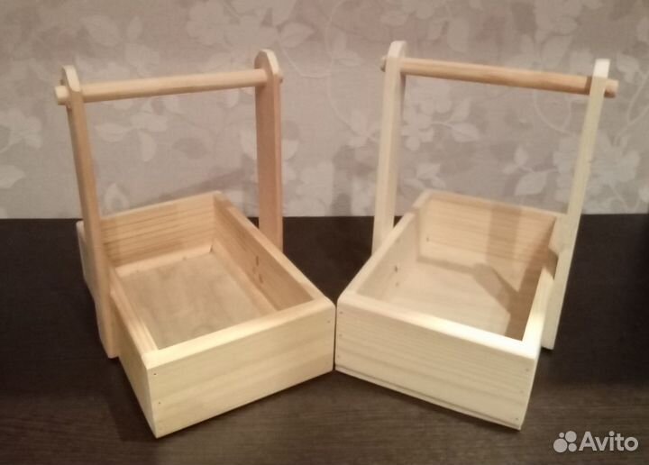 Ящик деревянный подарочный