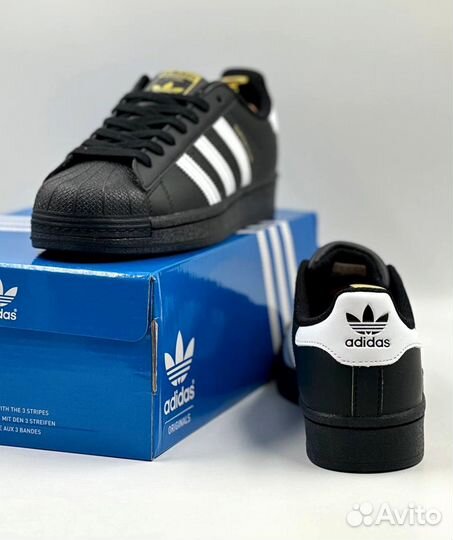 Adidas Superstar (черные)