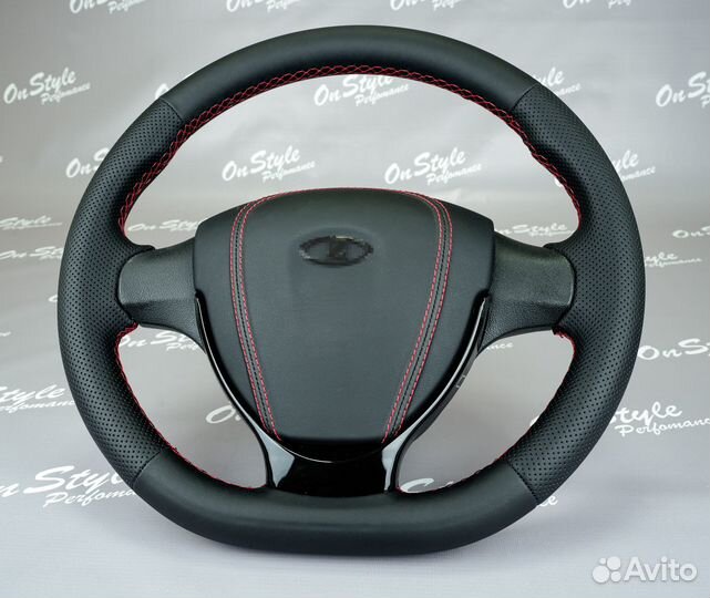 Руль анатомический на Приору, Гранту, Калина-2