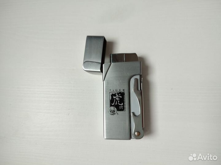 Зажигалка газовая Tiger с открывалкой