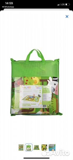 Развивающий коврик для ползания