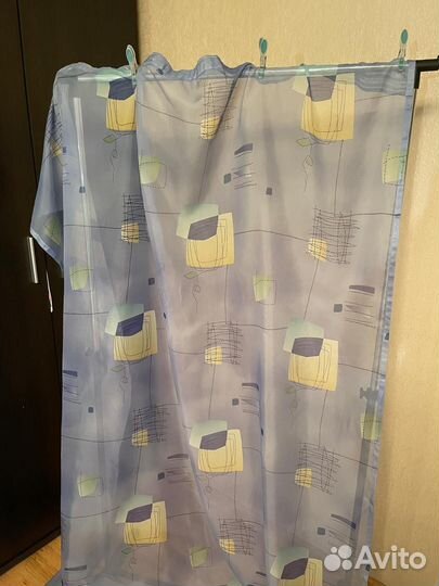 Комплект шторы + тюль