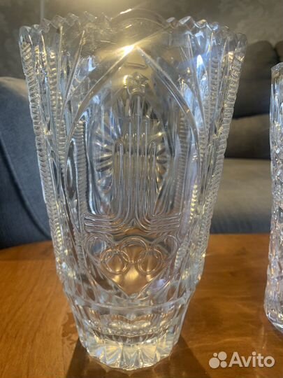 Вазы хрустальные СССР