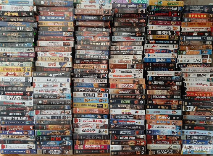 Продажа видеокассет